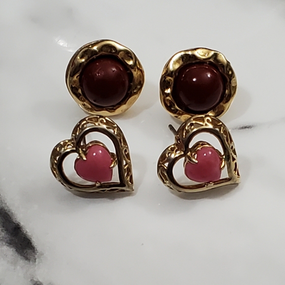 Vintage Jewelry - Vtg. 2pcs Stud Earrings